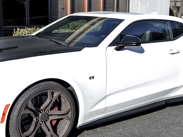 2016+ 6TH GEN CAMARO T6 PERFORMANCE SIDE SKIRTS ROCKER PANELS GROUND EFFECTS